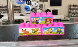 半自動平面貼標機