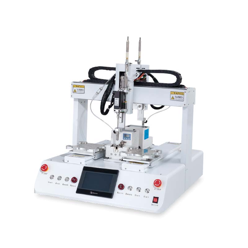 雙平臺自動鎖螺絲機